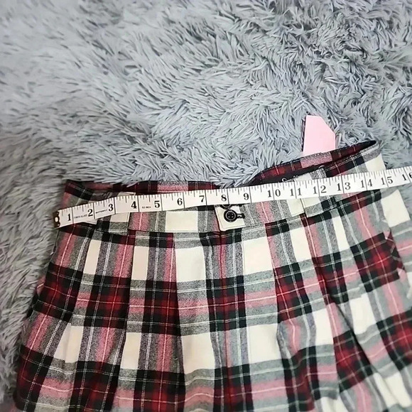 Giorgio Sant’Angelo Vintage Plaid Wool 2-Piece Blazer & Short -Set Size 12 - Picture 12 of 16